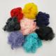 Felt Fabric Raw Materials 65mm Dope Dyed Polyester Polyester Staple Fibre PSF