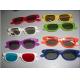 Colorful Plastic Circular Polarized 3D Safety Glasses For Cinema