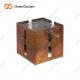 Corten Steel Bbq Charcoal Grill Table 3mm Thickness