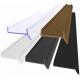 PVC Seal Strip for Plinth Transition Bar in Bathroom Kitchen Hardness 30-90 Shore A