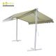 Retractable awning double sided outdoor independent awning