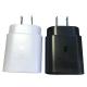 25W PD 3 Pin Plug USB Charger Plug Type C Fast Charger TA800 For 