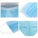 Blue Face Masks For Germ Protection , Surgical Face Mask 3 Ply 17.5cm X 9.5cm