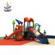 Customized Children Playground Slides Outdoor Kids Plastic Anti UV