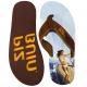 full color printed eva die cut and embossed  Women Flip flops  thongs sliper manufacturer