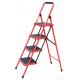 Non Insulated Red 0.89m Steel Step Ladder