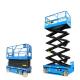 6m - 14m Self Propelled Scissor Lift Platform Mobile Aerial Work Lift
