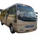 Gold Color Diesel Type 30000km Used Coaster Bus With 30 Seater