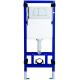 3/6L Concealed Water Cistern SS Frame PVC For Self Standing Toilet