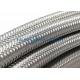 Knitted Wire Steel Braided Hose Sleeve , 304 Stainless Steel Wire Sleeve