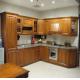 Ash wooden cabinets,Raised door kitchen,Rustic kitchen cabinet,Granite whole kitchen set，Luxury kitchen cabinets style