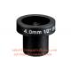 1/2 4mm F1.6 2Megapixel M12x0.5 mount 146degree wide angle board lens, 4/6/8/12/16mm MTV lens