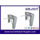 Face Recognition Turnstile Security Systems , Terminal Waist Height Turnstile Gate