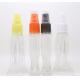 colorful screw pump pocket perfume spray glass bottles