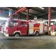 LHD Howo 116HP 6 Tires Firefighter Truck With 3000L Water Tank