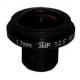 1.7mm fisheye lens, 1/2.5 wide angle lens