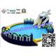 Giant Resorts Aqua Sports Water Park Inflatable Amusement Park With Slide