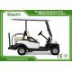 CE Approved Used Club Car Golf Carts 4 Seater White Color Lead - Acid Batteries