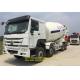 371hp Concrete Handling Equipment Sinotruk Howo 6x4 12m3 Concrete Mixer Vehicle