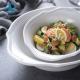 Thick Glaze A Grade Porcelain Bowls For Salad Steak