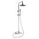 Brass Thermostatic Shower Tap Hot And Cold Water Faucet With Diverter S1012