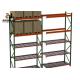 100-120kg/Layer Light Duty Storage Rack , Warehouse Powder Coated Steel Rack