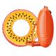 Ultralight Triathlon Swimming Buoy 37*72cm Inflatable Fruit Tube Ring
