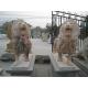 2m Life Size Roaring Large Lion Statue Outdoor Stone Carving Sculpture