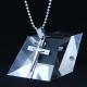 Fashion Top Trendy Stainless Steel Cross Necklace Pendant LPC297