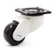 Nylon 150KG Adjustable Height Caster Wheels 2 Inch Swivel Casters