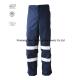High Vis 65% Polyester 35% Cotton Double Reflective Tape 260gsm Work Pants