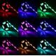 4.5V AA battery powered 5050 RGB LED strip light 5V USB Powered RGB LED Strip