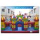 Colorful Inflatable Amusement Park , Fun City Commercial Inflatable Bouncers Castle