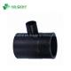 Injection Finish Forged HDPE Pipe and Fittings Butt Fusion Reducing Tee Black SDR11 Pn16