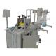 Ultrasonic Semi Automatic Face Mask Production Line / Face Mask Making Machine For Kn95