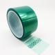 High Temperature Heat Resistant Green Green PET Silicone Adhesive Tape