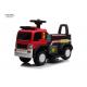 6V4.5AH Ride On Fire Truck With Police Sounds 12 Months Foot To Floor