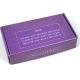Custom Size Rigid  Hair Extension Packaging Box With Logo Printing