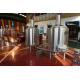 Automated Beer Brewing System Micro Beer Equipment Stainless Steel 304
