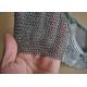 3.81mm Ring Dia 304L Stainless Steel Chainmail Scrubber Welded Length Customized