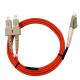 Duplex 3Mtr Upc 2C Om4 Mtp Mpo Cable Lc To Lc Patch Cord Om3 2 Conductors