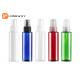 Refillable hand spray bottles with pump flat plastic bottle with mist sprayer for personal use