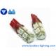 T10 194 9SMD RED LED Dashboard Lamp