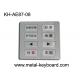 Large Matrix Industrial Metal Keypad For Fire Control And Forest Protection Station