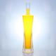 750ml Hexagonal Super Flint Material Cork Sealing Type Glass Bottle for Liquor