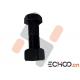 High Hard Grade Track Shoe Bolts And Nuts With 40Cr 19X1.5X60mm Black