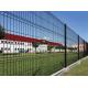 Galvanized Steel Welded Curved 3d Wire Mesh Fence For Commercial Playgrounds