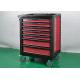 7 Drawers Pink Key Lock Rolling Tool Cabinet To Store Tools Color Customizable