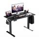 Electric Height Adjustable Wooden Gaming Computer Table Modern Design for Home Office