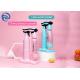 Pink 130x230x340mm Bubble Water Machine Juice Home